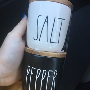 Rae Dunn NEW salt and pepper - pending